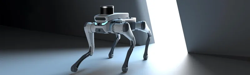 DEEP Robotics Lite3 с лидаром — общий вид