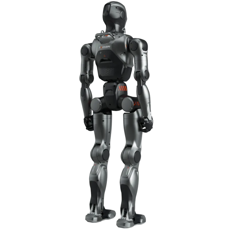 Робот-гуманоид EngineAI PM01 — вид сзади
