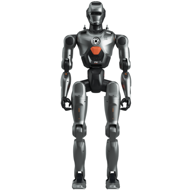 Робот-гуманоид EngineAI PM01 — вид спереди