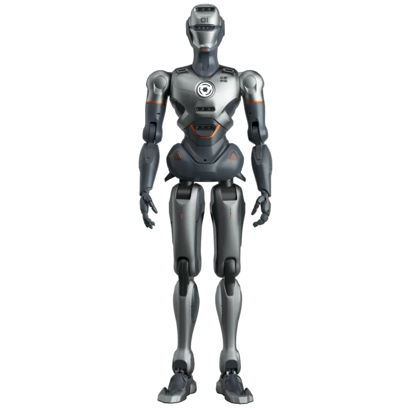 Робот-гуманоид EngineAI SE01 — вид спереди