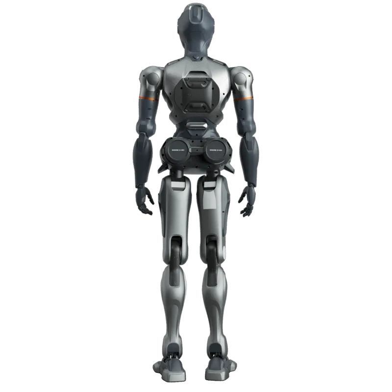 Робот-гуманоид EngineAI SE01 — вид сзади