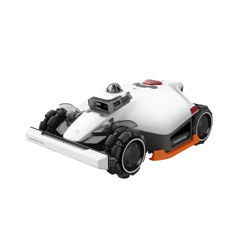 Робот-газонокосилка Mammotion LUBA 3 AWD — вид спереди справа