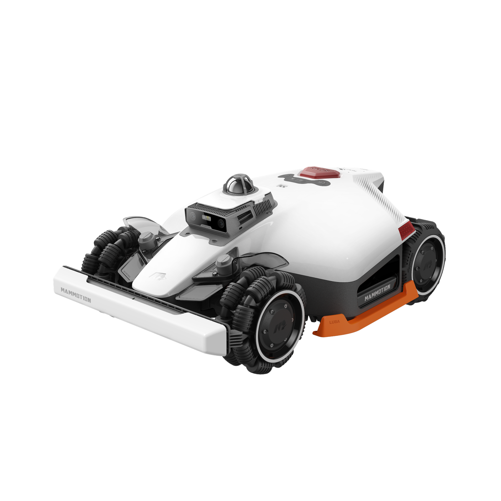 Робот-газонокосилка Mammotion LUBA 3 AWD — вид спереди справа