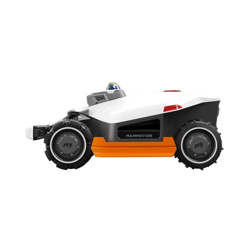 Mammotion LUBA 3 AWD в версии H для высокой травы — вид сбоку