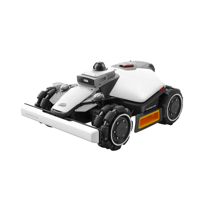 Робот-газонокосилка Mammotion LUBA mini 2 AWD — вид спереди справа
