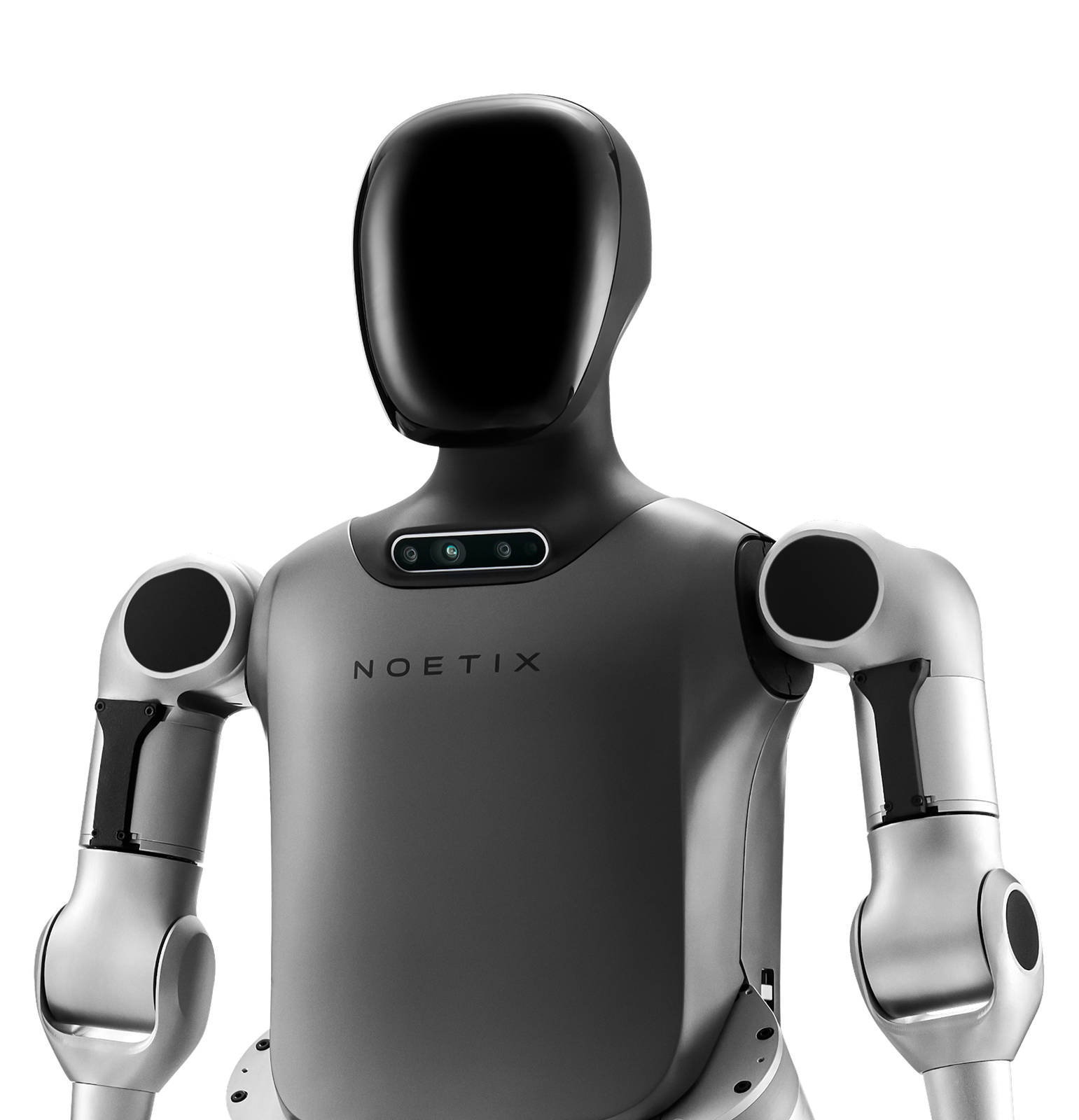Робот-гуманоид Noetix N2 — голова и корпус, вид спереди