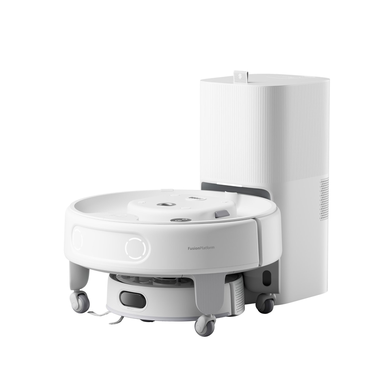 Многозадачный домашний робот SwitchBot K20+ Pro с док-станцией — общий вид
