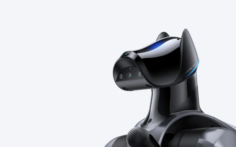Xiaomi CyberDog 2 — голова с камерами крупным планом